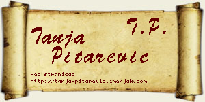 Tanja Pitarević vizit kartica
